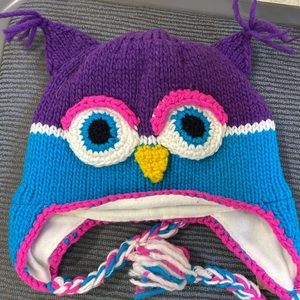 NWT Owl Wool Hat